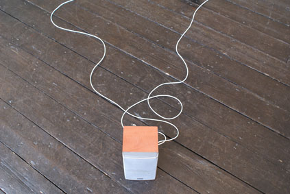 Last speaker to be wired up